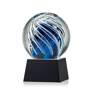 Genista Award on Robson Base - Black