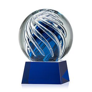 Genista Award on Robson Base - Blue