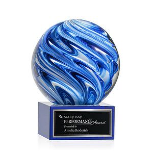 Naples Award on Hancock Base - Blue