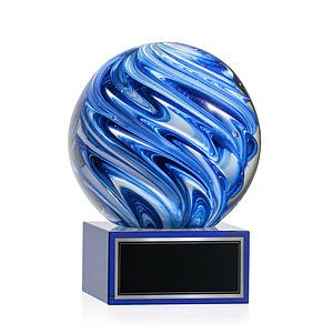 Naples Award on Hancock Base - Blue