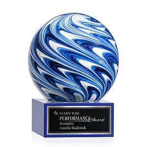 Naples Award on Hancock Base - Blue