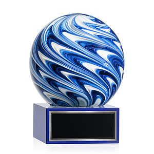 Naples Award on Hancock Base - Blue
