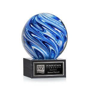 Naples Award on Square Marble Base