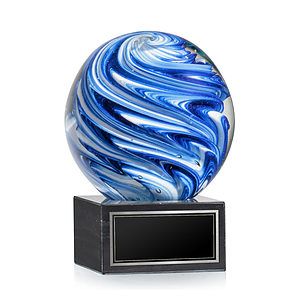 Naples Award on Square Marble Base