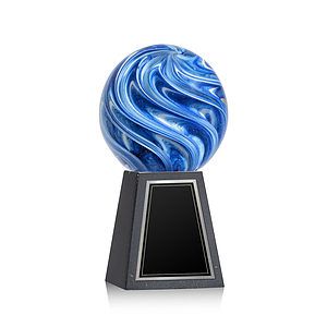Naples Award on Tall Marble Base