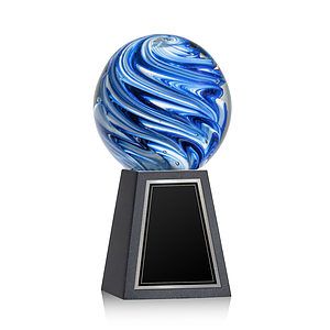 Naples Award on Tall Marble Base
