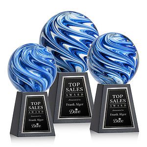 Naples Award on Tall Marble Base