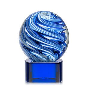 Naples Award on Paragon Base - Blue