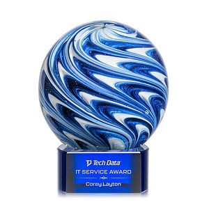 Naples Award on Paragon Base - Blue
