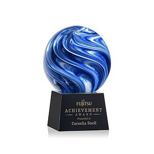 Naples Award on Robson Base - Black