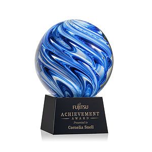 Naples Award on Robson Base - Black