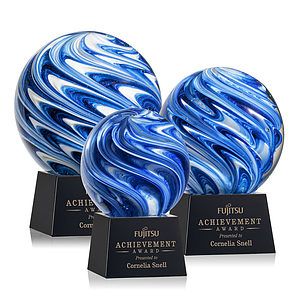 Naples Award on Robson Base - Black