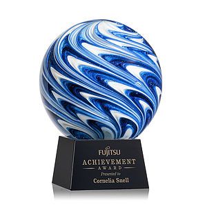 Naples Award on Robson Base - Black