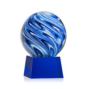 Naples Award on Robson Base - Blue
