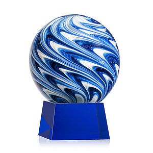 Naples Award on Robson Base - Blue