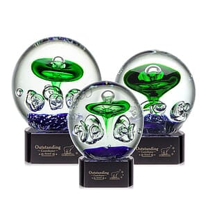 Aquarius Award on Paragon Base - Black