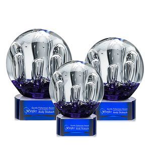 Serendipity Award on Paragon Base - Blue