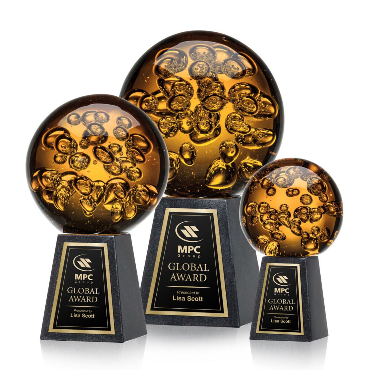 Avery Award on Tall Marble