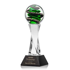 Zodiac Award on Langport Base - Black