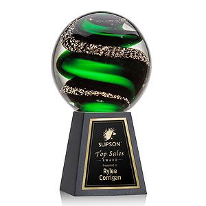 Zodiac Award on Tall Marble