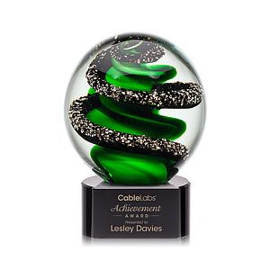 Zodiac Award on Paragon Base - Black