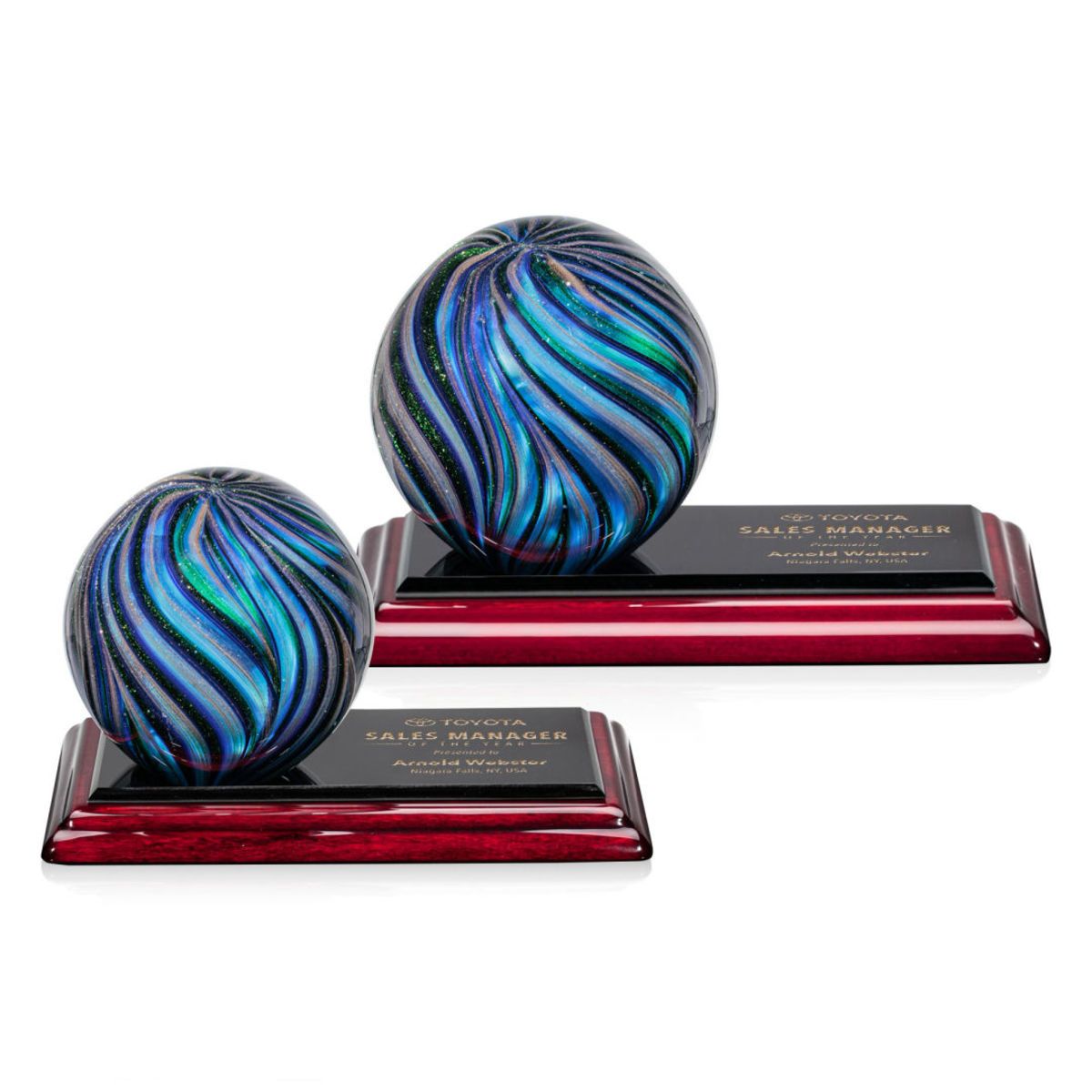 Malton Award on Rosewood Base