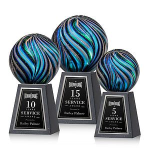 Malton Award on Tall Marble Base