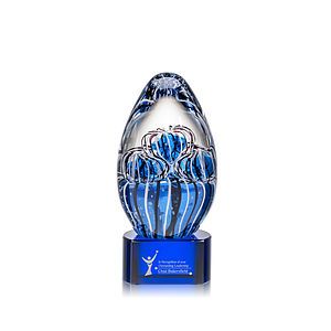 Contempo Award on Paragon Base - Blue