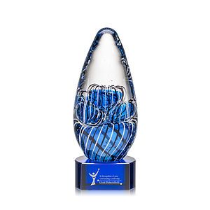 Contempo Award on Paragon Base - Blue