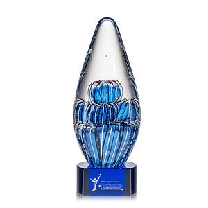 Contempo Award on Paragon Base - Blue