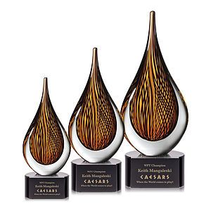 Barcelo Award on Paragon Base - Black