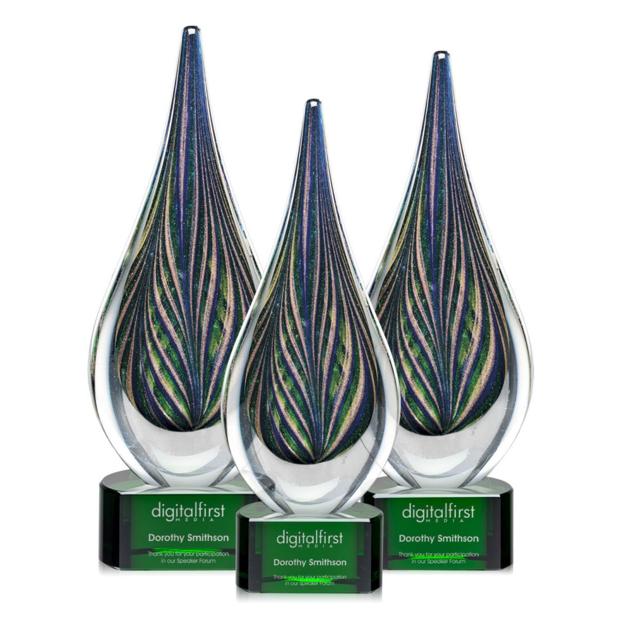 Cobourg Award on Green Base