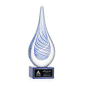 Kentwood Award on Hancock Base - Blue