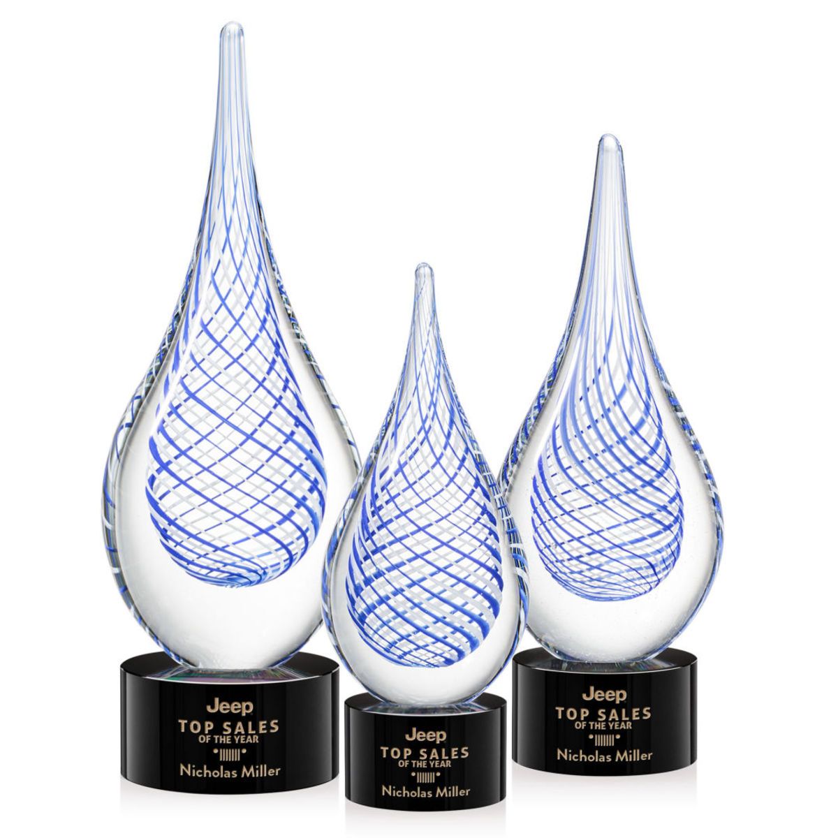 Kentwood Award on Marvel Base - Black