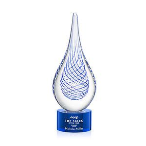 Kentwood Award on Marvel Base - Blue