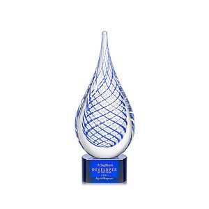 Kentwood Award on Paragon Base - Blue