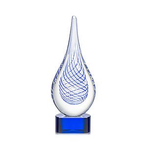 Kentwood Award on Paragon Base - Blue