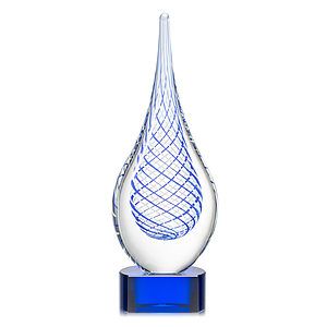 Kentwood Award on Paragon Base - Blue