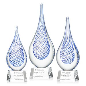 Kentwood Award on Robson Base - Clear