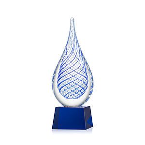 Kentwood Award on Robson Base - Blue