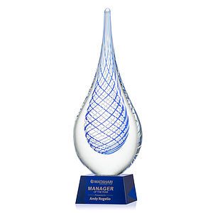 Kentwood Award on Robson Base - Blue
