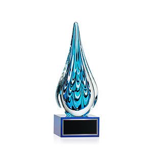 Worchester Award on Hancock Base - Blue