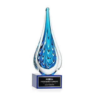 Worchester Award on Hancock Base - Blue