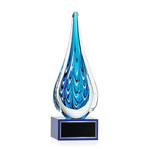 Worchester Award on Hancock Base - Blue