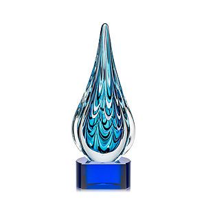 Worchester Award on Paragon Base - Blue