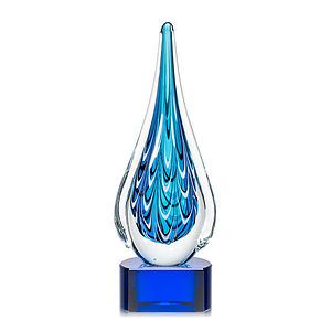 Worchester Award on Paragon Base - Blue