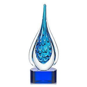 Worchester Award on Paragon Base - Blue