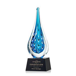 Worchester Award on Robson Base - Black