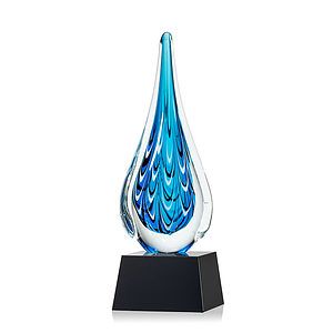 Worchester Award on Robson Base - Black