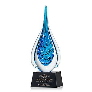 Worchester Award on Robson Base - Black